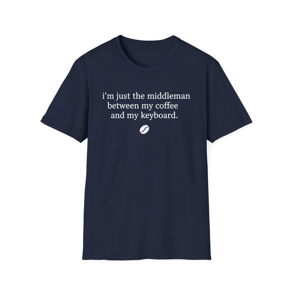 Middleman - coffee & Keyboard T-Shirt