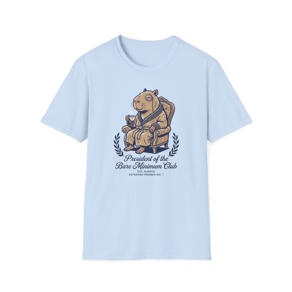 President of Bare Minimum T-Shirt