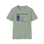 Productivity Levels T-Shirt