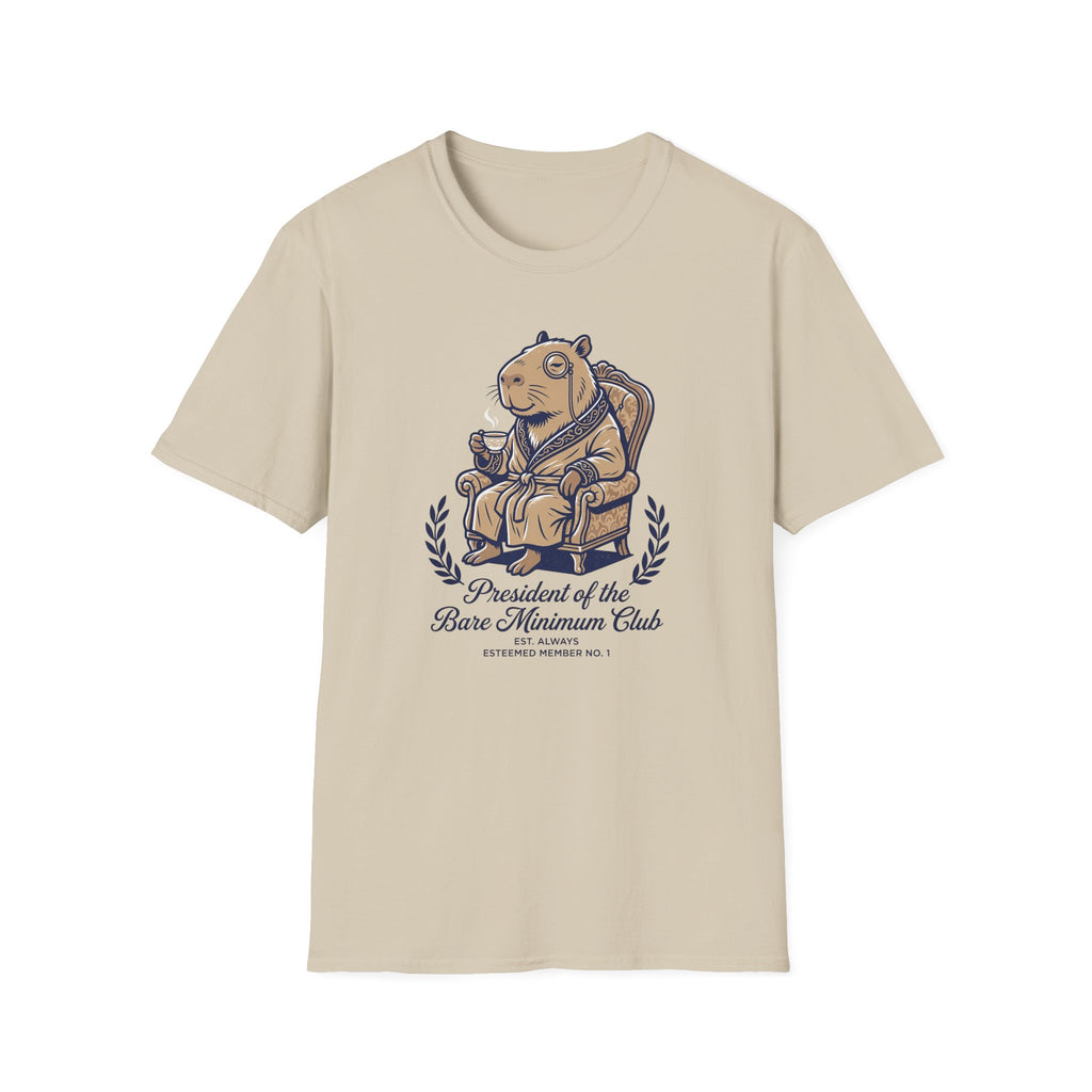 President of Bare Minimum T-Shirt