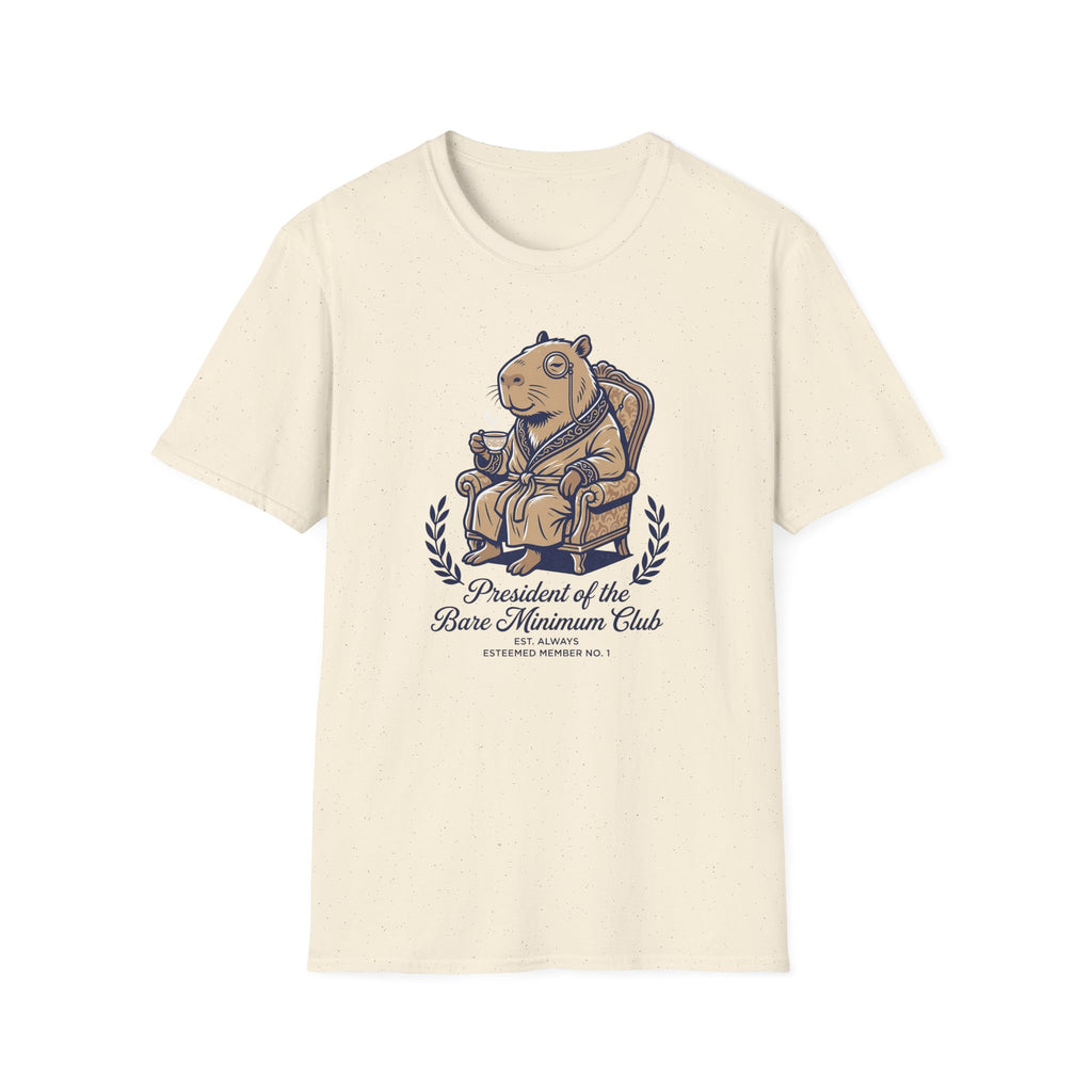 President of Bare Minimum T-Shirt