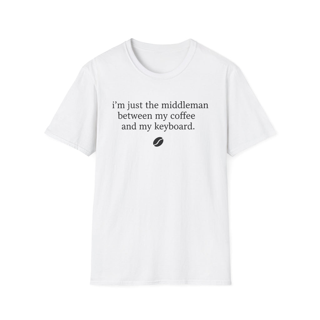 Middleman - coffee & Keyboard T-Shirt