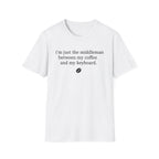 Middleman - coffee & Keyboard T-Shirt
