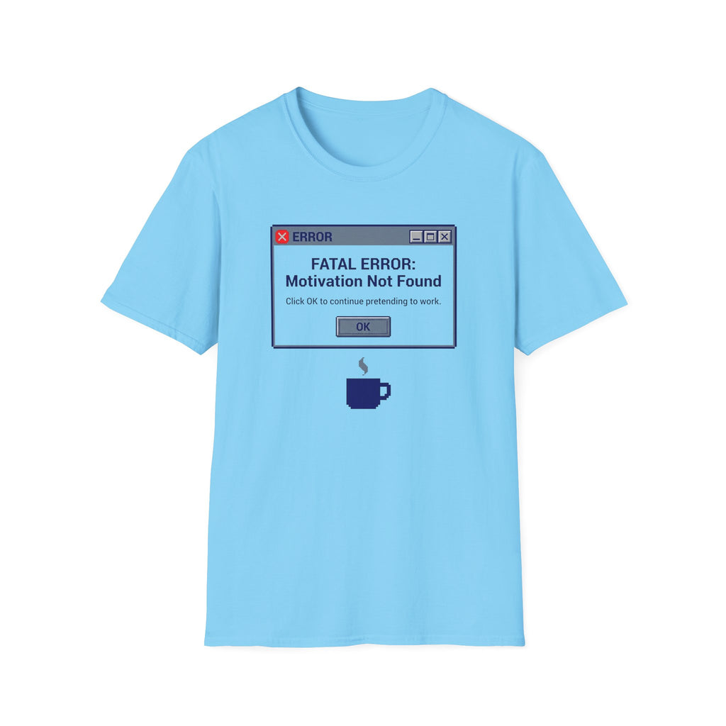 Windows Error Motivation not found T-Shirt